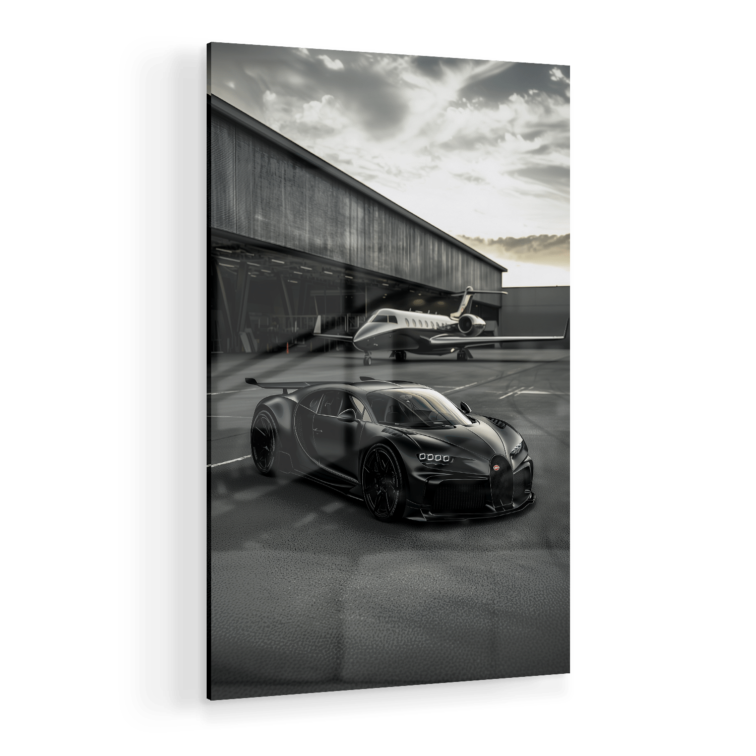 WINGS & WHEELS*Plexiglas*40x60*Plexiglas*Kunstwerk*Masculina.nl*Auto's*Bugatti